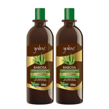 Imagem de Kit 02 Shampoo Babosa Auxilia no Crescimento – Yabae