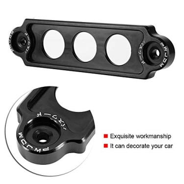 Imagem de Bateria de Liga de Alumínio de 14 Cm Universal, Suporte Seguro para o Suporte para Modificação de Carros Vermelha, Azul, Prata, Uso Preto (Ouro) (Prata) (Vermelho) (Preto)