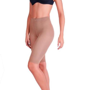 Imagem de Loba Slim Bermuda Up-line Modeladora Levanta Bumbum Lupo, Bege, P