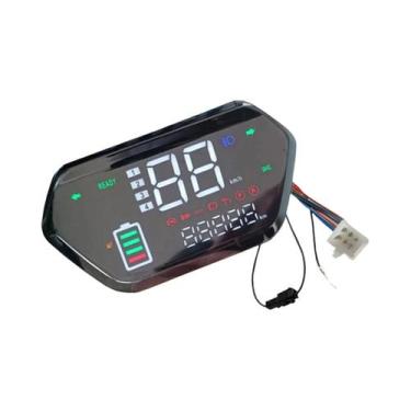 Imagem de Painel De Controle De Velocidade Com Display LCD De Alta Tensão 48-72V