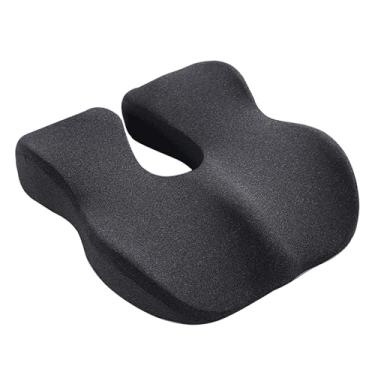 Imagem de Almofadas de hemorróidas para sentar, travesseiros de bumbum para longos períodos sentados, almofada de assento de laboratório, almofada de donut para alívio da dor no cóccix, travesseiro de donut