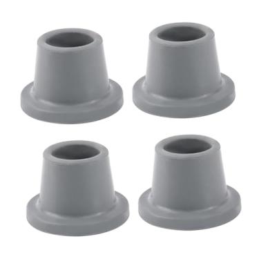 Imagem de Kokiya 4 peças Cadeira de chuveiro Pés de borracha Dicas de borracha versátil Dicas de cadeira de chuveiro Antislip para de transferência de banheiro