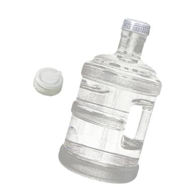 Imagem de simhoa Barril de contêiner de água garrafa de dispensador de água à prova de vazamento com tampa e alça para a cozinha de emergência doméstica ao ar livre, 7.5l