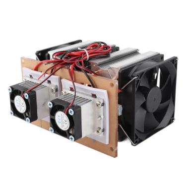 Imagem de Equipamento de Resfriamento Semicondutor Core Dual 144W Cooler de Ar Desumidificador Geladeira de Estimação para Experimentos Semicondutores