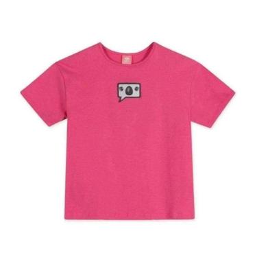 Imagem de Lilica Blusa Manga Curta Infantil Rosa-Feminino