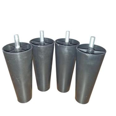 Imagem de Pé Cama Box Plástico Cônico - Comercial Contorno, 08