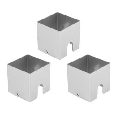 Imagem de 3pcs Spacer de Placa de Calor da Grelha, Placas de Incêndio Universal de Churrasco Placas de Incêndio Espaçadores Espaçadores de Aço Inoxidável para Churrasqueira de