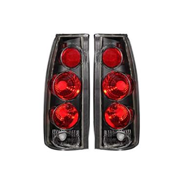Imagem de Anzo USA Conjunto de luz traseira preta estilo 3D Chevrolet 211019 - (vendido em pares)