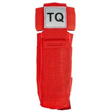 Imagem de North American Rescue Suporte de torniquete C-A-T (vermelho) NAR CAT Gen 6, Gen 7 Tactical TQ Pouch MOLLE Conectores para cinto de serviço, engrenagem, colete (30-0128)