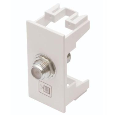 Imagem de Módulo Tomada para Antena de TV Coaxial de 75 ohms Habitat - 2066 - FA