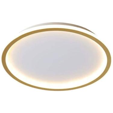 Imagem de Lustre Plafon LED 3 em 1 Minimalista Decoraçao Moderno Sala Estar Jantar Residencial Comercial Iluminaçao