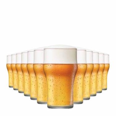 Imagem de Jogo de Copos de Vidro Nonic M, Copo de Cerveja 12 pcs,350ml Ruvolo