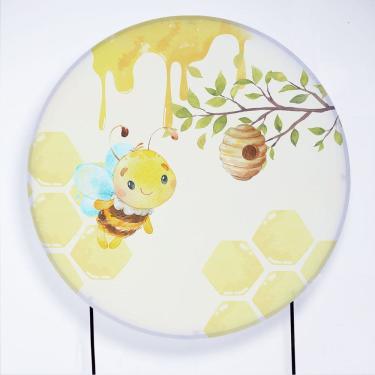 Imagem de Painel Decorativo para Festa 1,80x1,80 metros Vesti Fácil com Elástico Abelhinha - Fera Print
