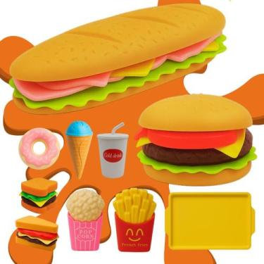 Imagem de Brinquedo Comidinha Churrasco Cozinha Ovo Fogao Infantil - STORE SHARK