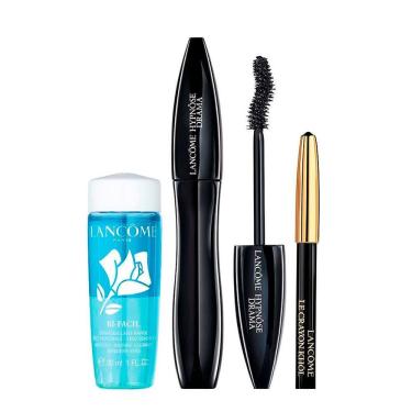Imagem de Kit Lancôme Hypnôse Drama - Máscara de Cílios Preta 6,5ml + Mini Lápis Preto 0,7g + Bi-Facil 30ml