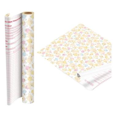 Imagem de Plástico adesivo 45cmx2m ursinho pooh 5371 pvc 0,08 - DAC