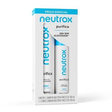 Imagem de Neutrox Kit Shampoo 300Ml E Condicionador Purifica 200Ml