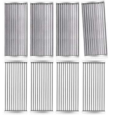 Imagem de Placas emissoras e grelhas para Charbroil Commercial 4 Burner 463268107, 463241414, 463241413, 463247311, 463248208, 463224912, 463247310 Charbroil TRU-Infrared Peças de Reposição para Grelha 4