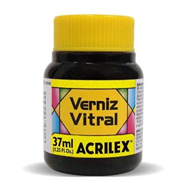 Imagem de Verniz Vitral Amarelo Ouro 37ml. - 01 Unidade, Acrilex, 081400505, Multicor