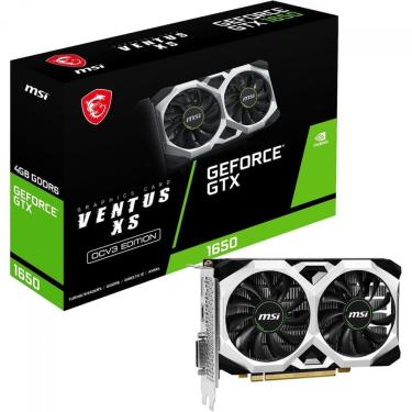 Imagem de Placa de Vídeo MSI Ventus XS GeForce GTX-1650 4GB GDDR6