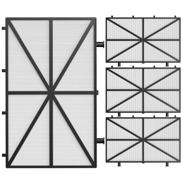 Imagem de Filtros de limpeza de piscina robóticos, substitui os painéis de filtro de cartucho ultrafinos Dolphin M400/M500 & Nautilus CC Plus, número de peça 9991432-R4, pacote com 4