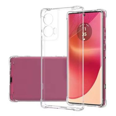 Imagem de Capa Capinha TPU Transparente Compatível Motorola Moto G84 Anti Impacto Alta Proteção Premium