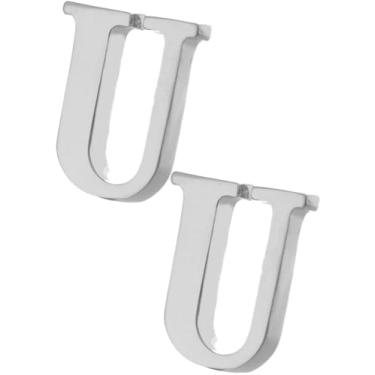 Imagem de Broches de terno de ouro e prata de ouro e prata para homens e mulheres com botões de metal, 1.4cm/1.2cm, Liga de aço, Sem Pedra Preciosa