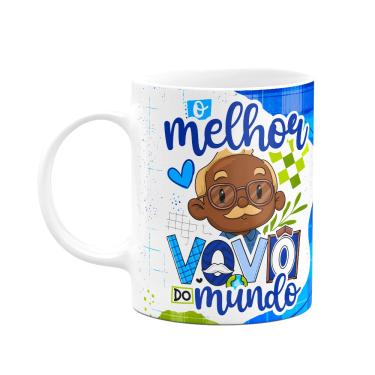 Imagem de Caneca dos Avós Cartoon - O melhor vovô do mundo - M9