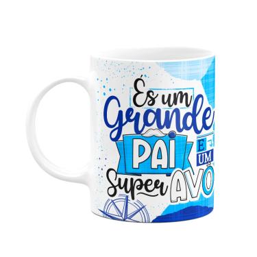 Imagem de Caneca dia dos Avós - És um grande pai e um super avô