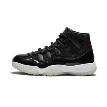 Imagem de NIKE Tênis masculino Air Jordan 11 Retro Bg, Preto, vermelho, branco, preto, academia, vermelho, branco, antracite, 41 BR