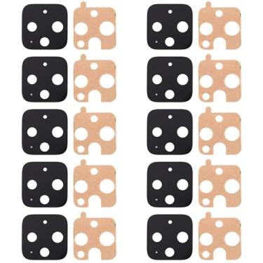 Imagem de Peças de substituição de telefone celular 10 PCS lente de câmera traseira para o Google Pixel 4 Acessórios telefônicos