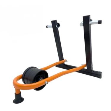 Imagem de 39 - Rolo de Treino + Suporte de PNEU Laranja Ciclismo Aro 20 a 29