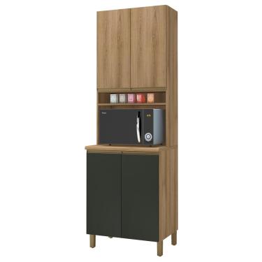 Imagem de Torre Quente Dinamarca 70cm 1 Forno 4 Portas - Indékes Castani/Chumbo