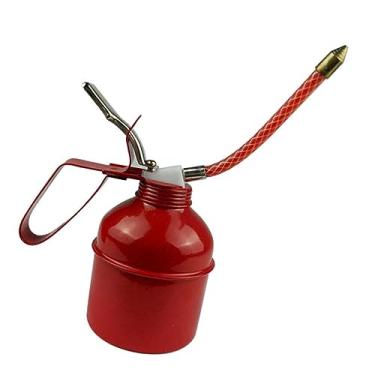 Imagem de Pssopp Com Lubrificante Manual, Máquinas e Veículos, o Estilo de Braço Vermelho Pode Passar a Bomba de Lubrificação Eficiente (270ml)