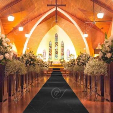 Imagem de Carpete Passadeira Preto para Eventos - 10m x 2,00m de Largura - Carpe