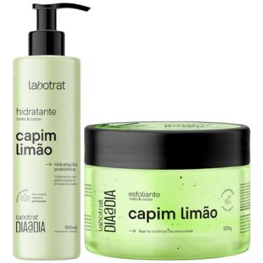 Imagem de Kit Hidratante + Esfoliante Corpo E Rosto Labotrat Dia A Dia Cheiro De Fruta Capim 300g