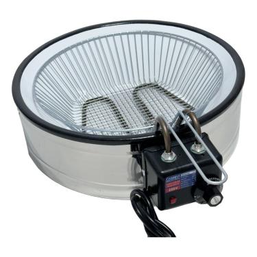 Imagem de Fritadeira Elétrica Tacho Esmaltado 7 Litros