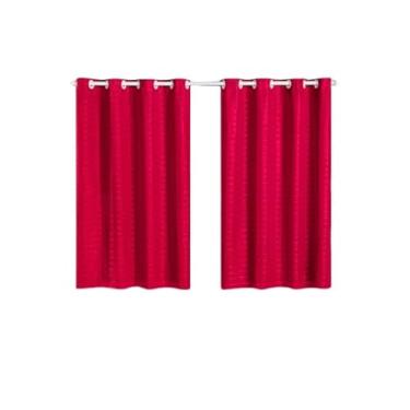 Imagem de Cortina Blackout Blecaute Pvc Com Tecido Xadrez 2,80 X 1,60(Pink)
