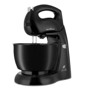 Imagem de Batedeira Britânia Pérola Preta 500W 127V - BRITANIA, Preto, 110V