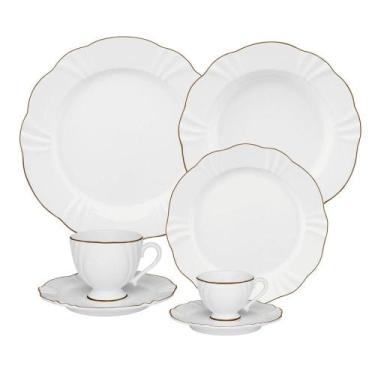 Imagem de Aparelho de Jantar Chá E Café 42 Pçs Oxford Soleil Victória