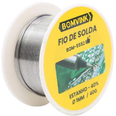 Imagem de Estanho Em Fio Para Solda Espessura 1 Mm - Bom-5552 Bomvink