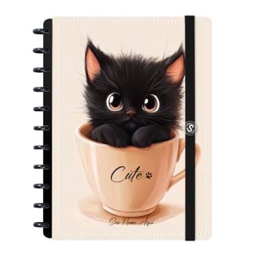 Imagem de Caderno de Disco Inteligente Personalizado Iscool G Cats Cute