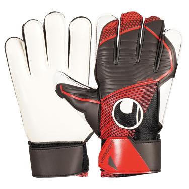 Imagem de Luva de Goleiro Uhlsport Powerline Starter Soft Preto/Vermelho Tamanho 09