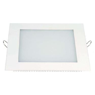 Imagem de Painel De Led Taschibra Quadrado Lux De Embutir 24W 6500K Bivolt