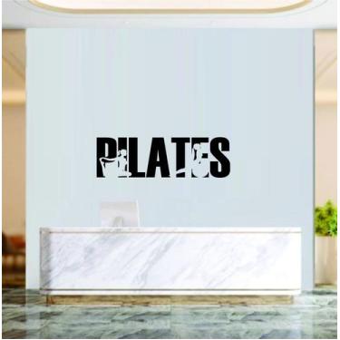 Imagem de Adesivo de Parede Decorativo Studio Pilates Yoga - Colakoala - Colakoa
