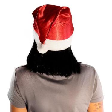 Imagem de Gorro Touca De Papai Noel Linha Luxo Cetim - Wincy - Natal