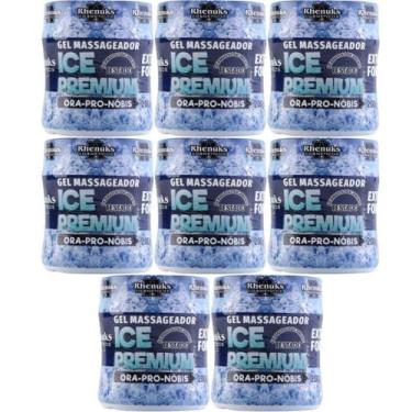 Imagem de Kit 8 Gel Massageador Ice Premium Com Ora-Pro-Nóbis - Rhenuks