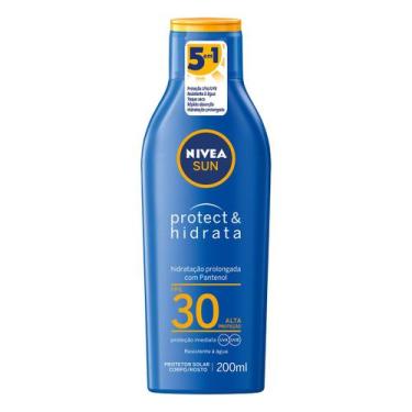 Imagem de Protetor Solar Nivea Sun Ação Hidratante Fps 30 200 ml, 200ml