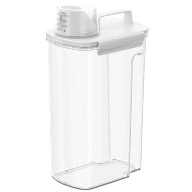 Imagem de Dispenser com Medidor New Retrô Coza 1,5l Pote Amaciante Lavanderia com Tampa