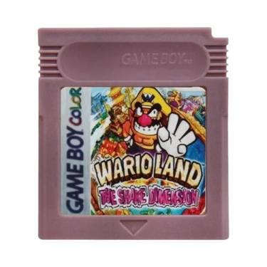 Imagem de Cartucho De Jogo Mario Series GBC 16 Bits Wario Land Donkey Kong Wario